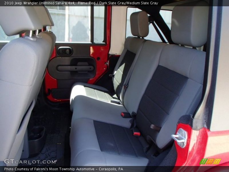 Flame Red / Dark Slate Gray/Medium Slate Gray 2010 Jeep Wrangler Unlimited Sahara 4x4