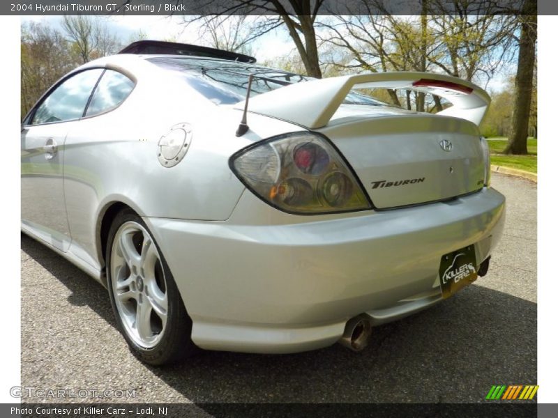 Sterling / Black 2004 Hyundai Tiburon GT