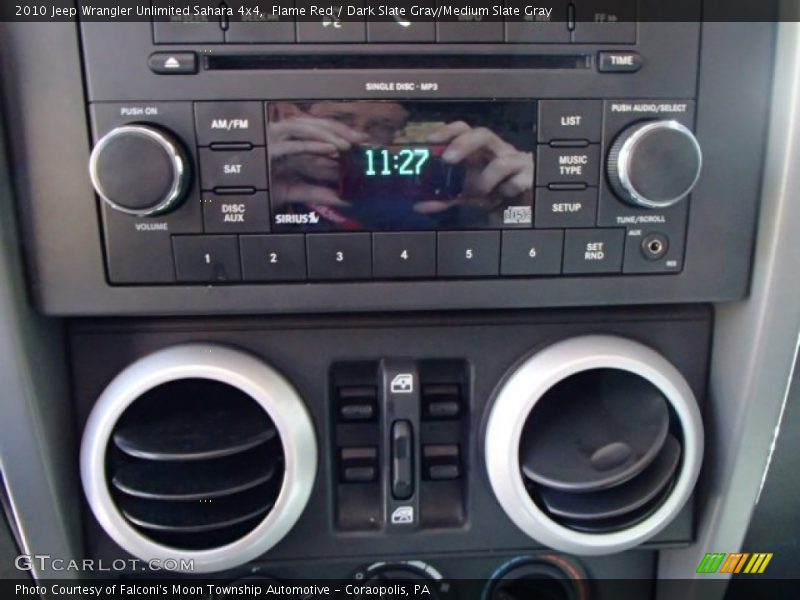 Flame Red / Dark Slate Gray/Medium Slate Gray 2010 Jeep Wrangler Unlimited Sahara 4x4