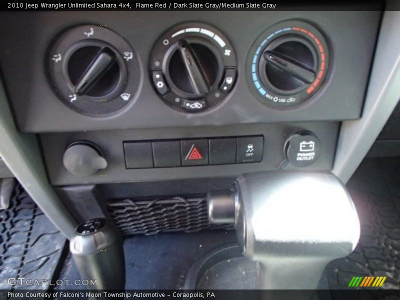 Flame Red / Dark Slate Gray/Medium Slate Gray 2010 Jeep Wrangler Unlimited Sahara 4x4
