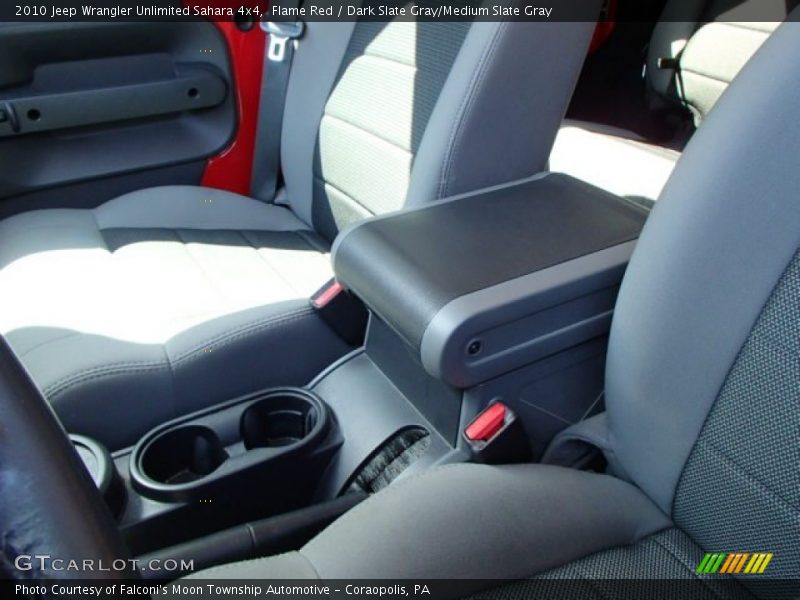 Flame Red / Dark Slate Gray/Medium Slate Gray 2010 Jeep Wrangler Unlimited Sahara 4x4