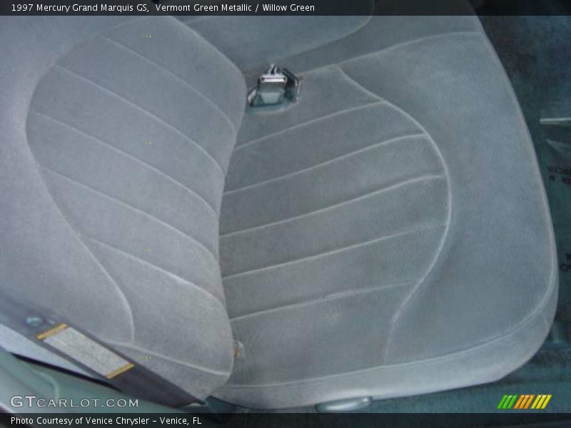Vermont Green Metallic / Willow Green 1997 Mercury Grand Marquis GS