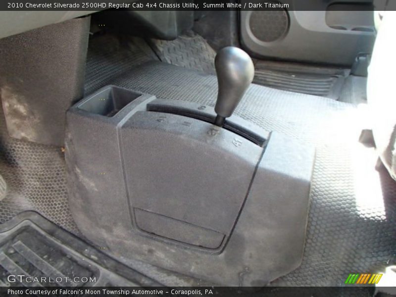 Summit White / Dark Titanium 2010 Chevrolet Silverado 2500HD Regular Cab 4x4 Chassis Utility