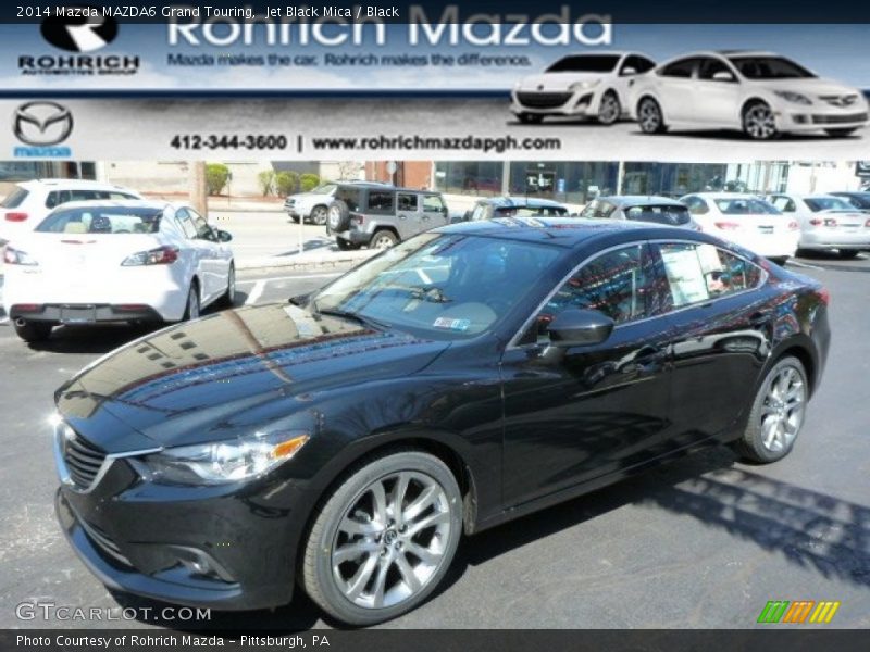 Jet Black Mica / Black 2014 Mazda MAZDA6 Grand Touring