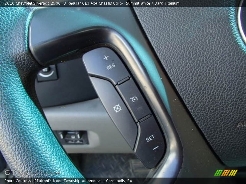 Summit White / Dark Titanium 2010 Chevrolet Silverado 2500HD Regular Cab 4x4 Chassis Utility