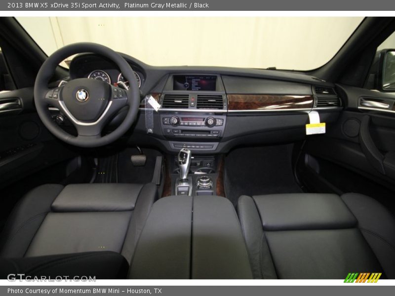 Platinum Gray Metallic / Black 2013 BMW X5 xDrive 35i Sport Activity