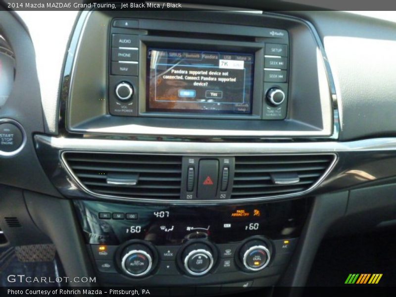 Jet Black Mica / Black 2014 Mazda MAZDA6 Grand Touring