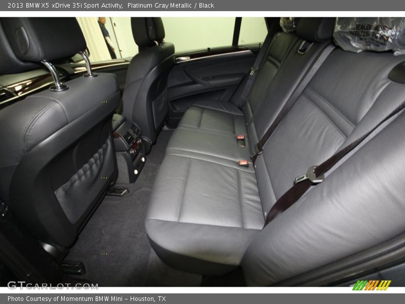 Platinum Gray Metallic / Black 2013 BMW X5 xDrive 35i Sport Activity