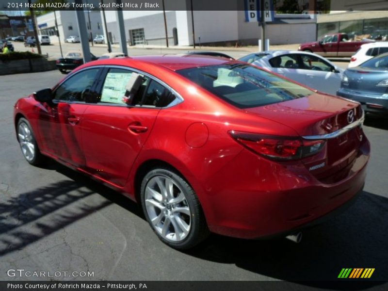 Soul Red Mica / Black 2014 Mazda MAZDA6 Touring