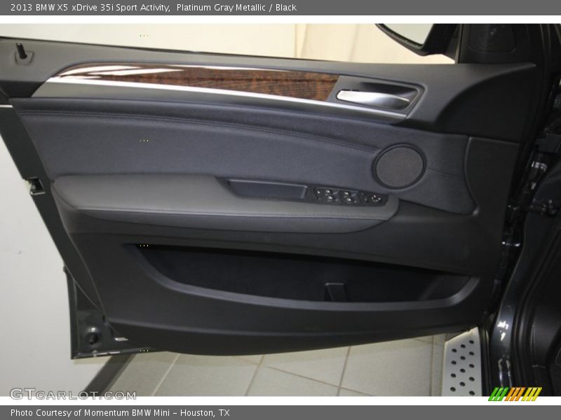 Platinum Gray Metallic / Black 2013 BMW X5 xDrive 35i Sport Activity