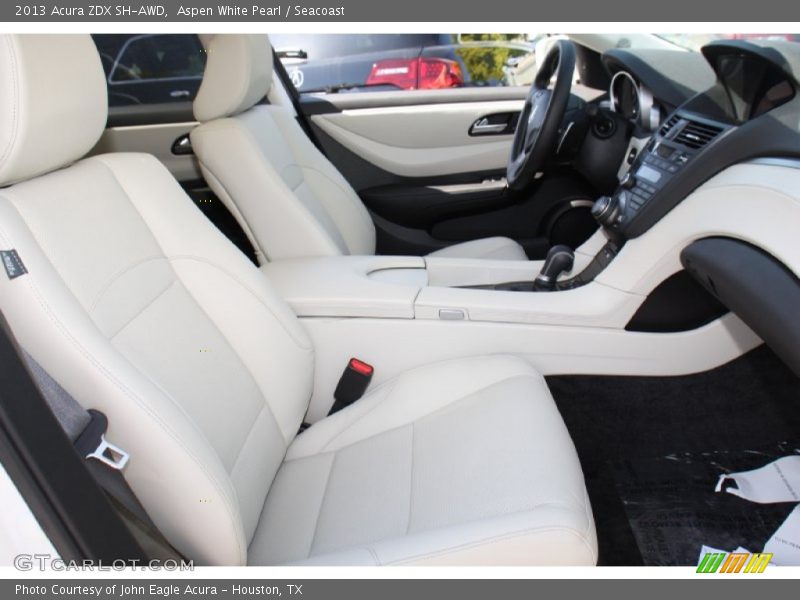 Front Seat of 2013 ZDX SH-AWD