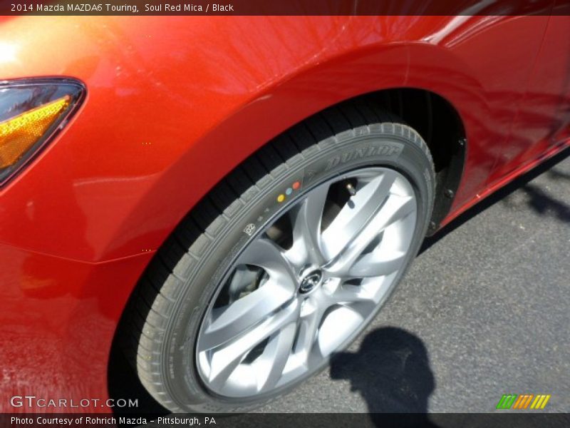 Soul Red Mica / Black 2014 Mazda MAZDA6 Touring