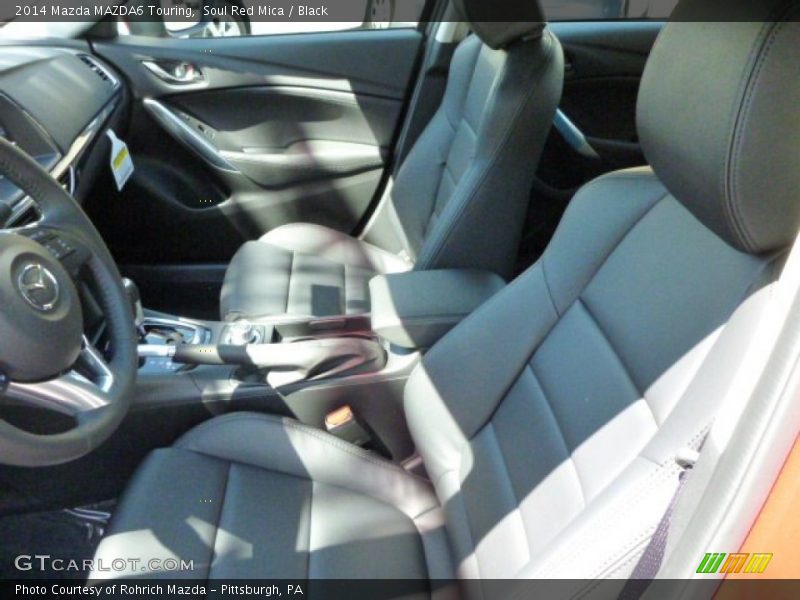 Soul Red Mica / Black 2014 Mazda MAZDA6 Touring