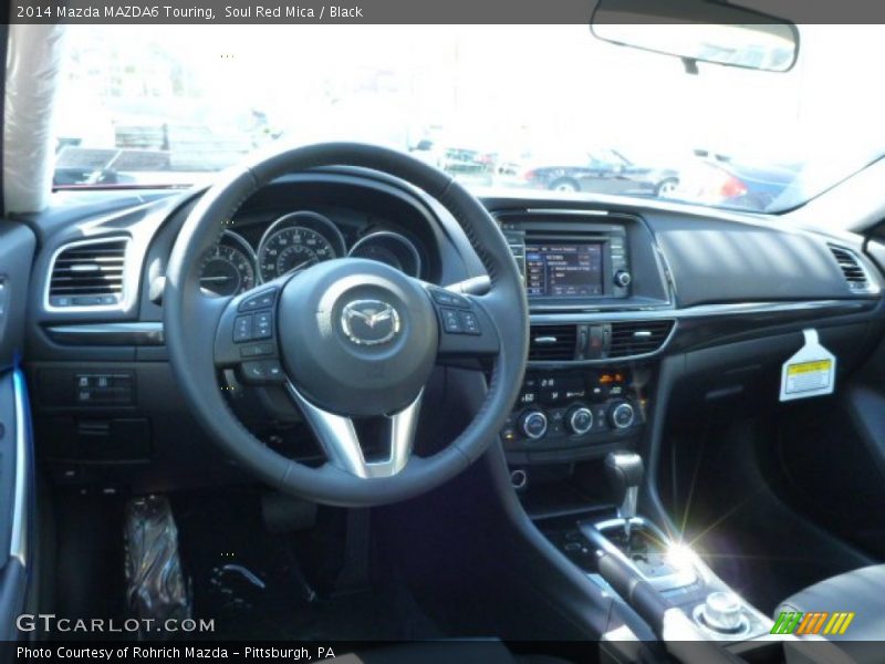 Soul Red Mica / Black 2014 Mazda MAZDA6 Touring