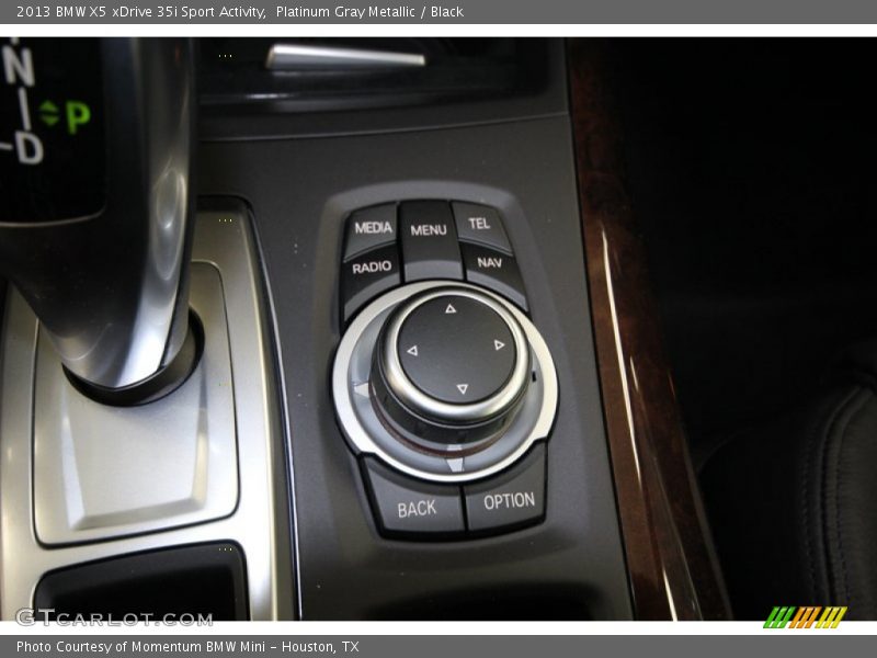Platinum Gray Metallic / Black 2013 BMW X5 xDrive 35i Sport Activity