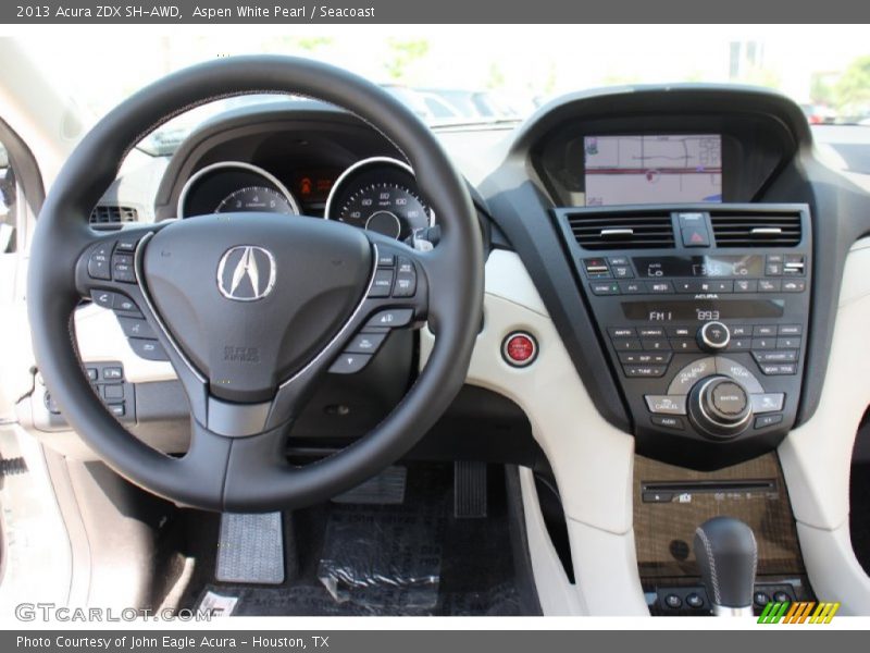 Dashboard of 2013 ZDX SH-AWD