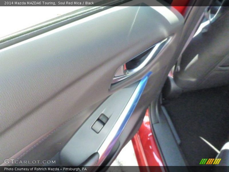 Soul Red Mica / Black 2014 Mazda MAZDA6 Touring