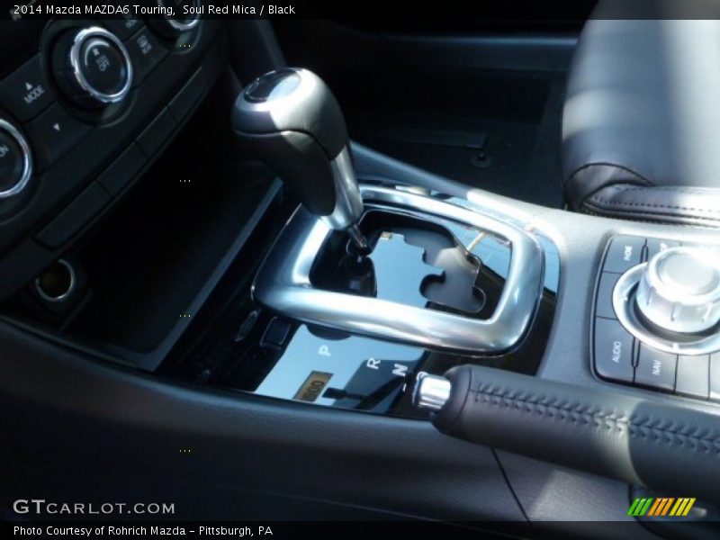 Soul Red Mica / Black 2014 Mazda MAZDA6 Touring