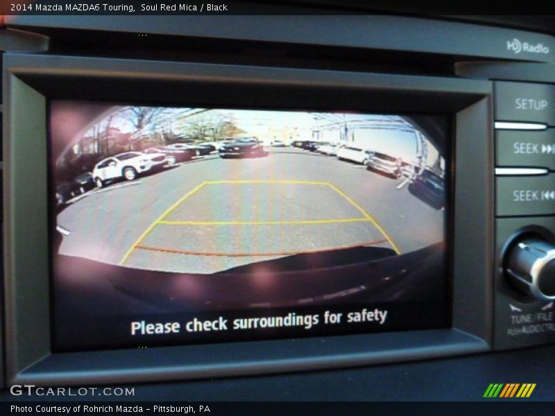 Soul Red Mica / Black 2014 Mazda MAZDA6 Touring