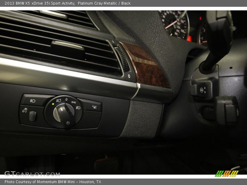 Platinum Gray Metallic / Black 2013 BMW X5 xDrive 35i Sport Activity