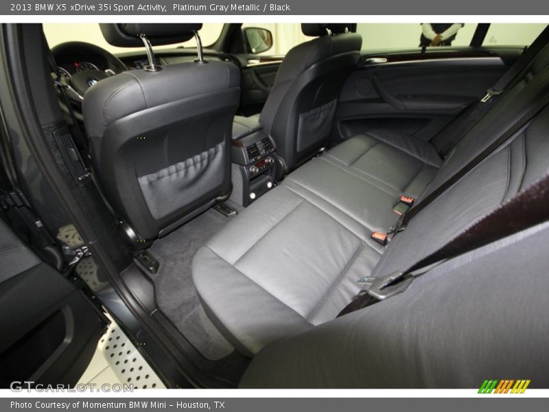 Platinum Gray Metallic / Black 2013 BMW X5 xDrive 35i Sport Activity