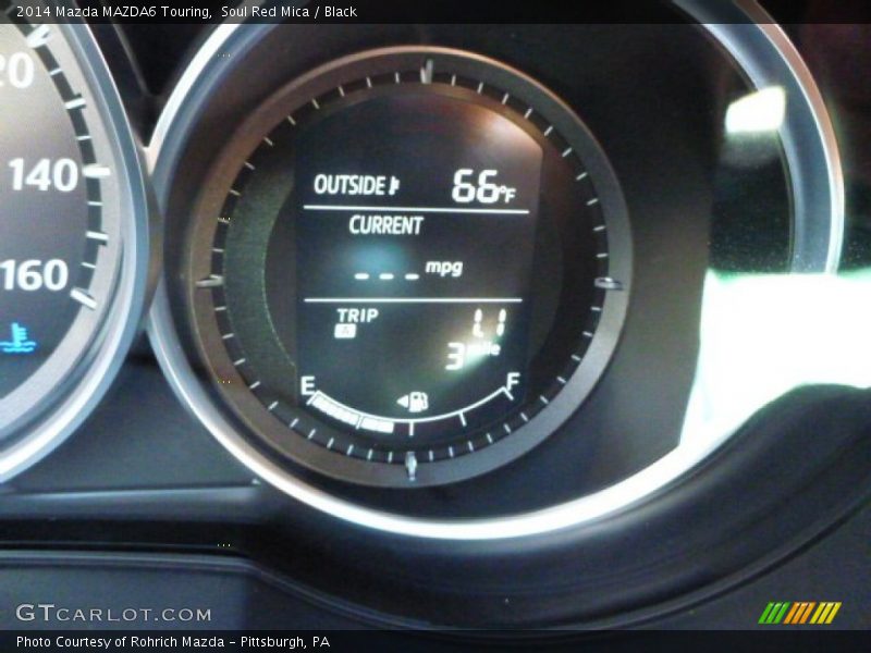 Soul Red Mica / Black 2014 Mazda MAZDA6 Touring