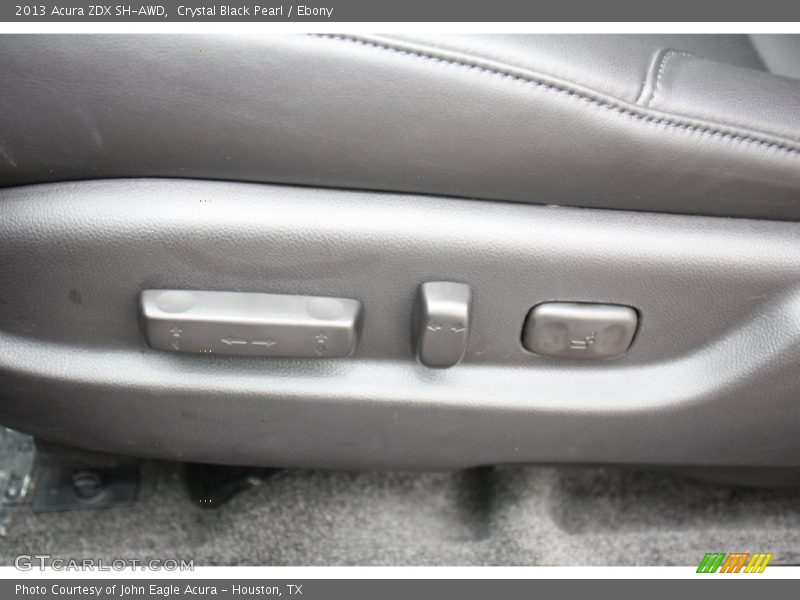 Front Seat of 2013 ZDX SH-AWD