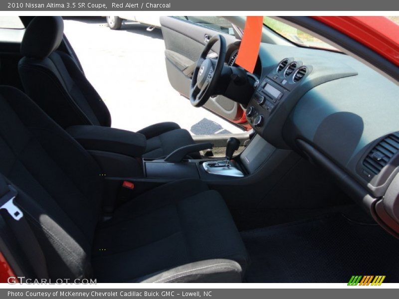 Red Alert / Charcoal 2010 Nissan Altima 3.5 SR Coupe