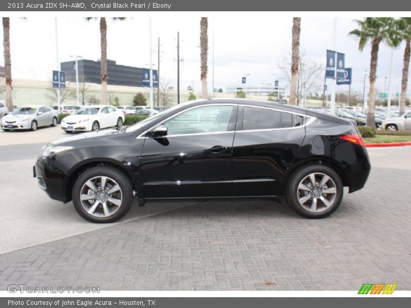  2013 ZDX SH-AWD Crystal Black Pearl
