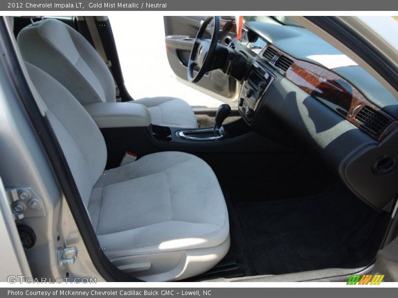 Gold Mist Metallic / Neutral 2012 Chevrolet Impala LT