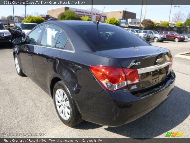 Black Granite Metallic / Jet Black 2011 Chevrolet Cruze LT