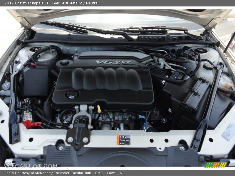 Gold Mist Metallic / Neutral 2012 Chevrolet Impala LT