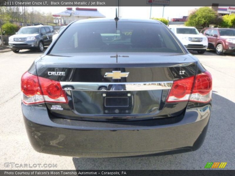 Black Granite Metallic / Jet Black 2011 Chevrolet Cruze LT
