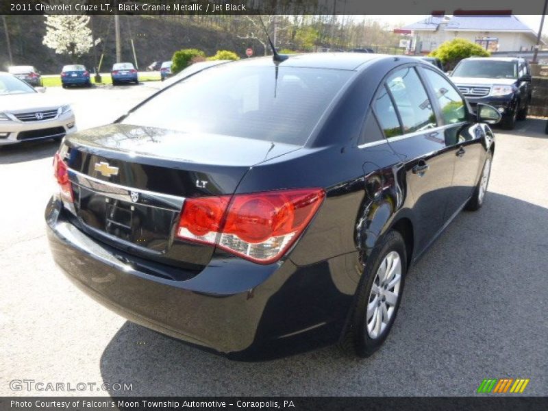 Black Granite Metallic / Jet Black 2011 Chevrolet Cruze LT