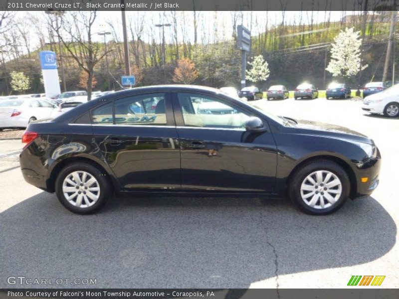 Black Granite Metallic / Jet Black 2011 Chevrolet Cruze LT