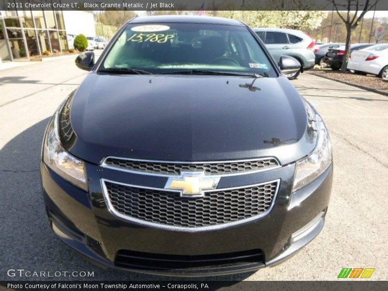 Black Granite Metallic / Jet Black 2011 Chevrolet Cruze LT