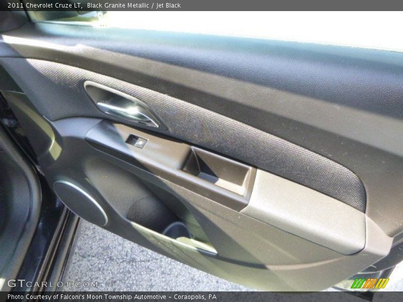 Black Granite Metallic / Jet Black 2011 Chevrolet Cruze LT