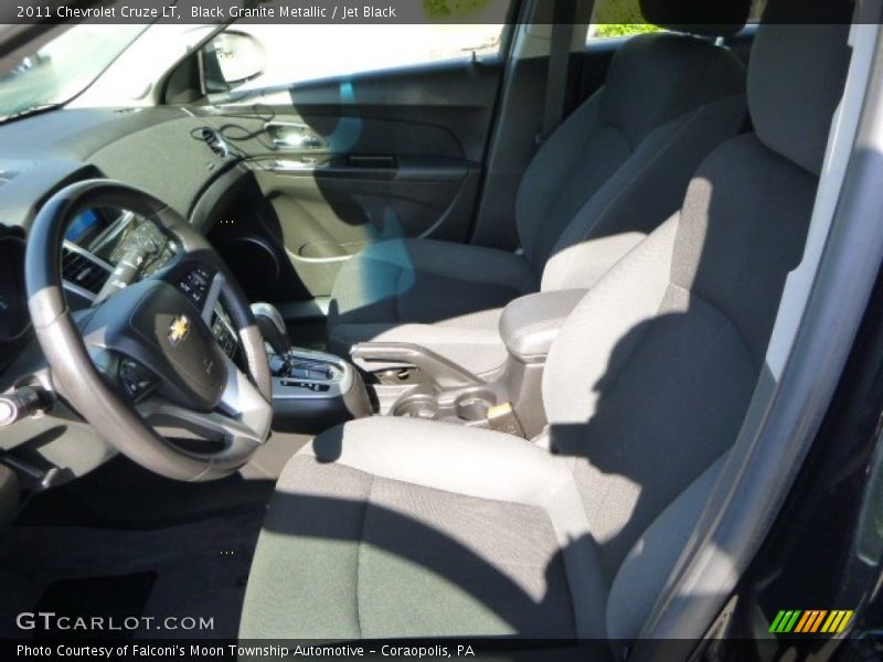 Black Granite Metallic / Jet Black 2011 Chevrolet Cruze LT
