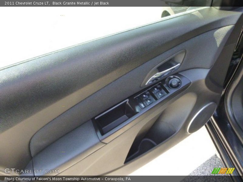 Black Granite Metallic / Jet Black 2011 Chevrolet Cruze LT