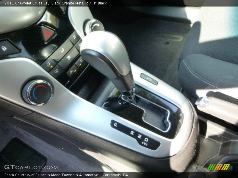 Black Granite Metallic / Jet Black 2011 Chevrolet Cruze LT