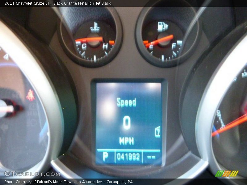 Black Granite Metallic / Jet Black 2011 Chevrolet Cruze LT