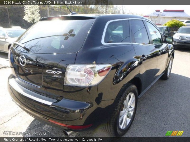 Brilliant Black / Black 2010 Mazda CX-7 s Touring AWD