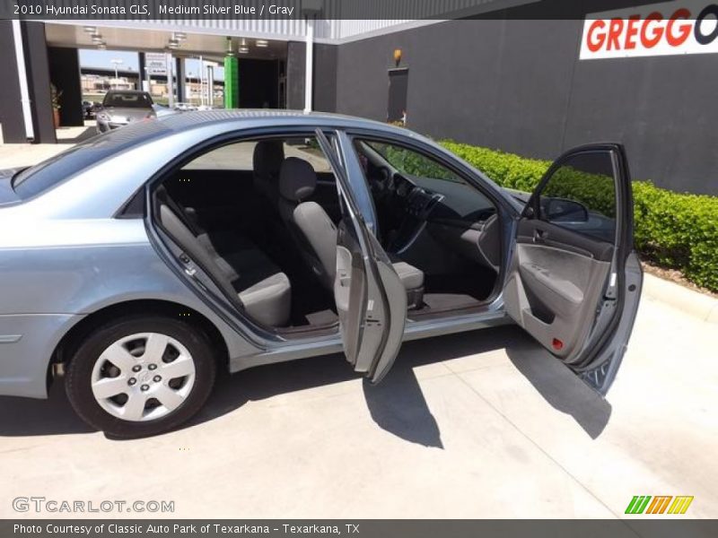 Medium Silver Blue / Gray 2010 Hyundai Sonata GLS