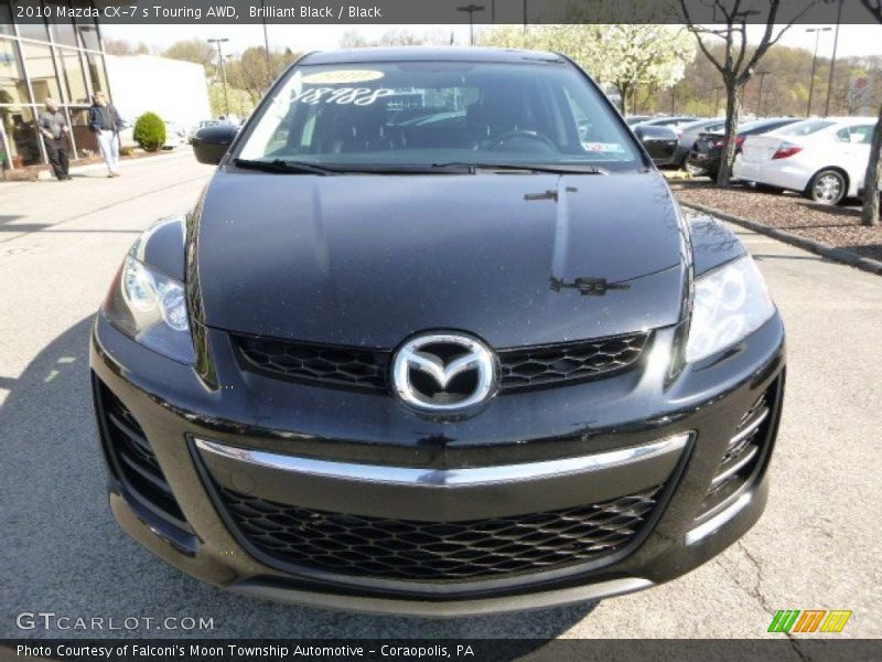 Brilliant Black / Black 2010 Mazda CX-7 s Touring AWD
