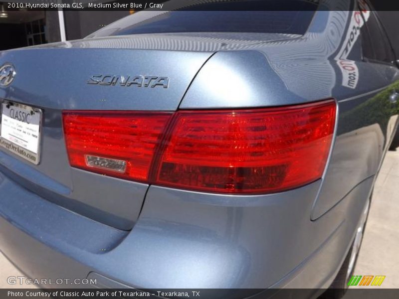 Medium Silver Blue / Gray 2010 Hyundai Sonata GLS