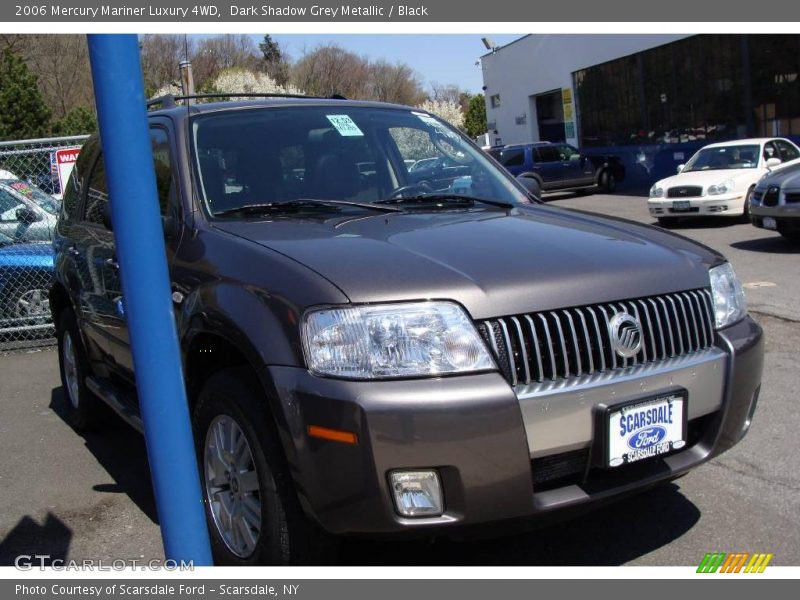 Dark Shadow Grey Metallic / Black 2006 Mercury Mariner Luxury 4WD