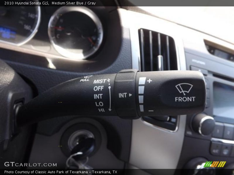 Medium Silver Blue / Gray 2010 Hyundai Sonata GLS