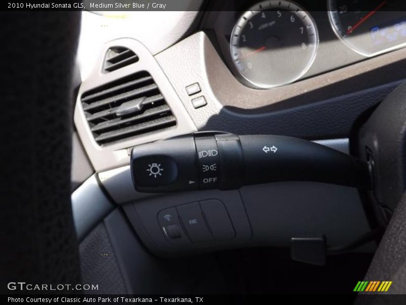 Medium Silver Blue / Gray 2010 Hyundai Sonata GLS