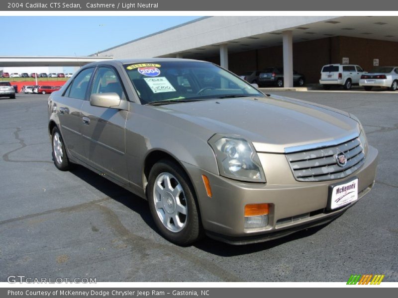 Cashmere / Light Neutral 2004 Cadillac CTS Sedan