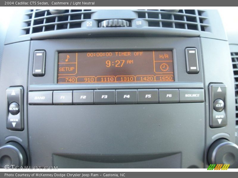 Cashmere / Light Neutral 2004 Cadillac CTS Sedan